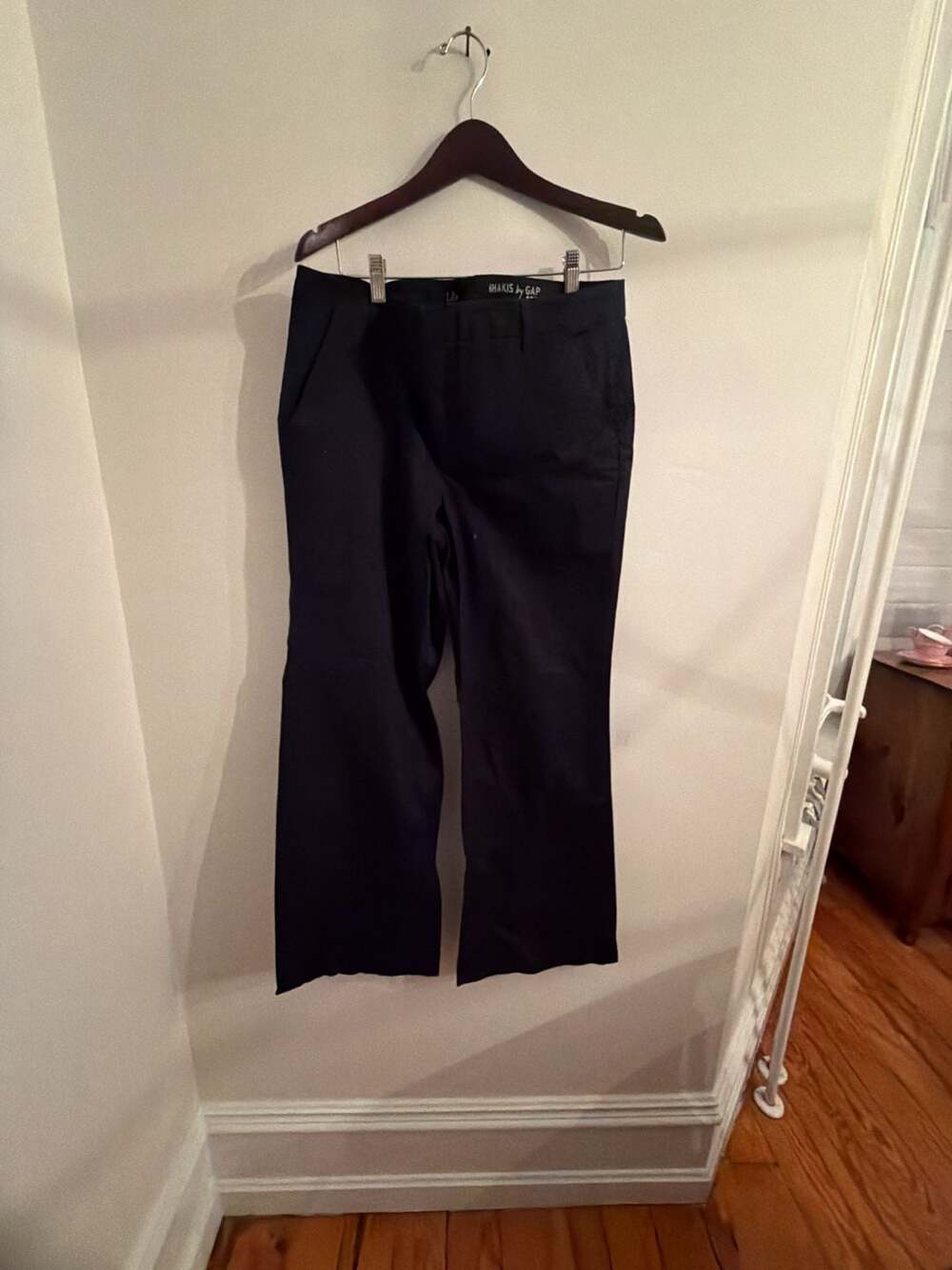 Khakis by GAP Black Women's Trousers Pants Size 12